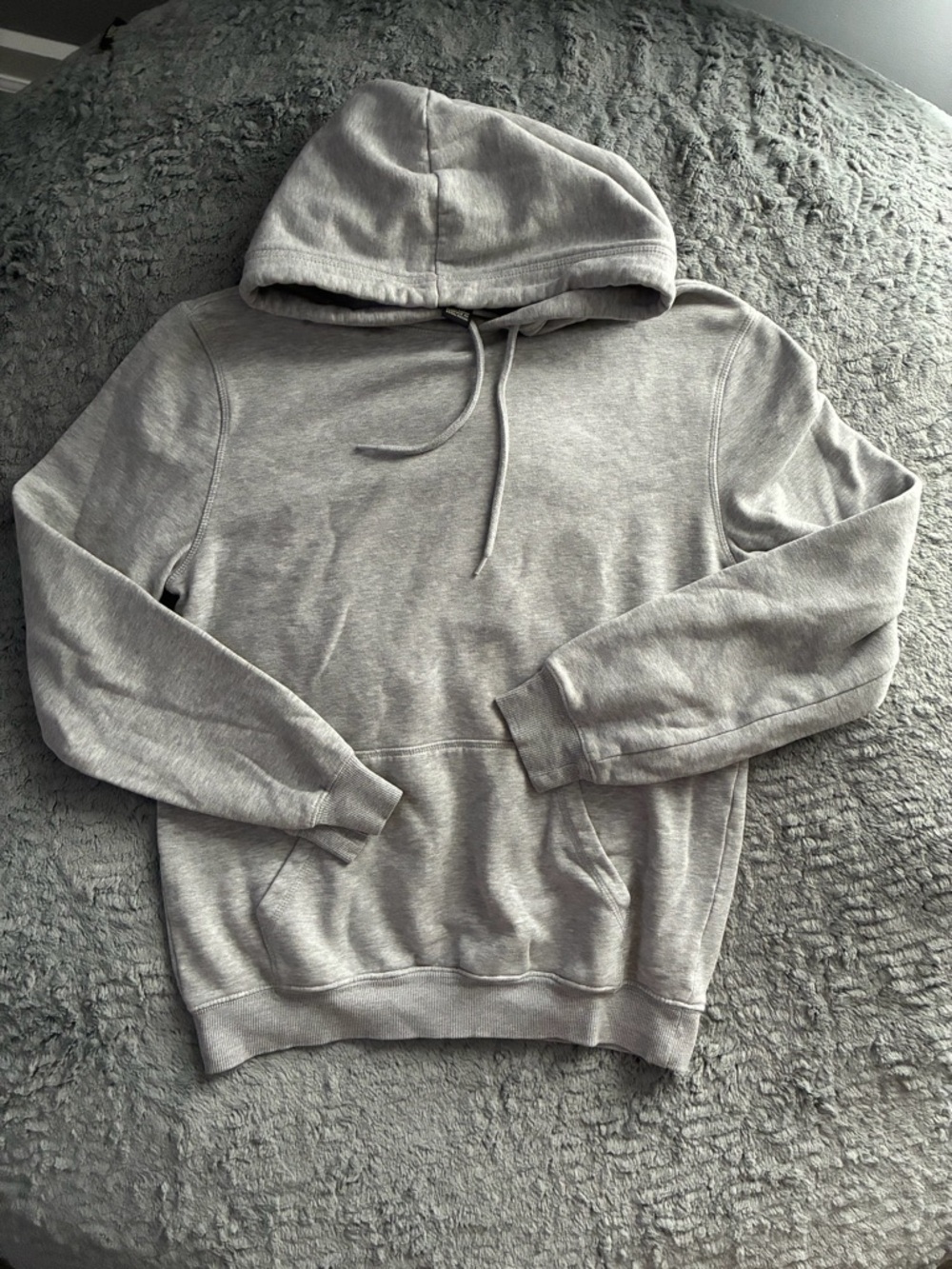 H&M Light Gray Pullover Hoodie